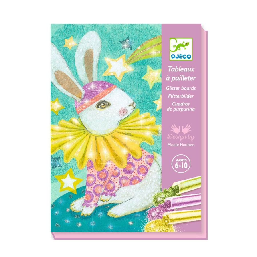 Toys Djeco Arts & Crafts | Glitter Craft Set - Carnival Of The Animals