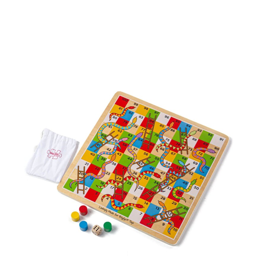 Toys Big Jigs Games, Puzzles, Jigsaws | Traditional Snakes And Ladders