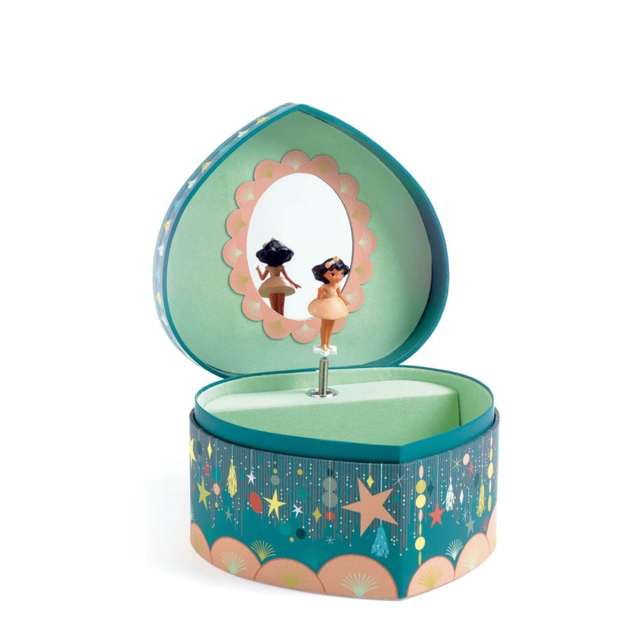 Toys Djeco Music, Money Boxes | Music Jewellery Box - Happy Party