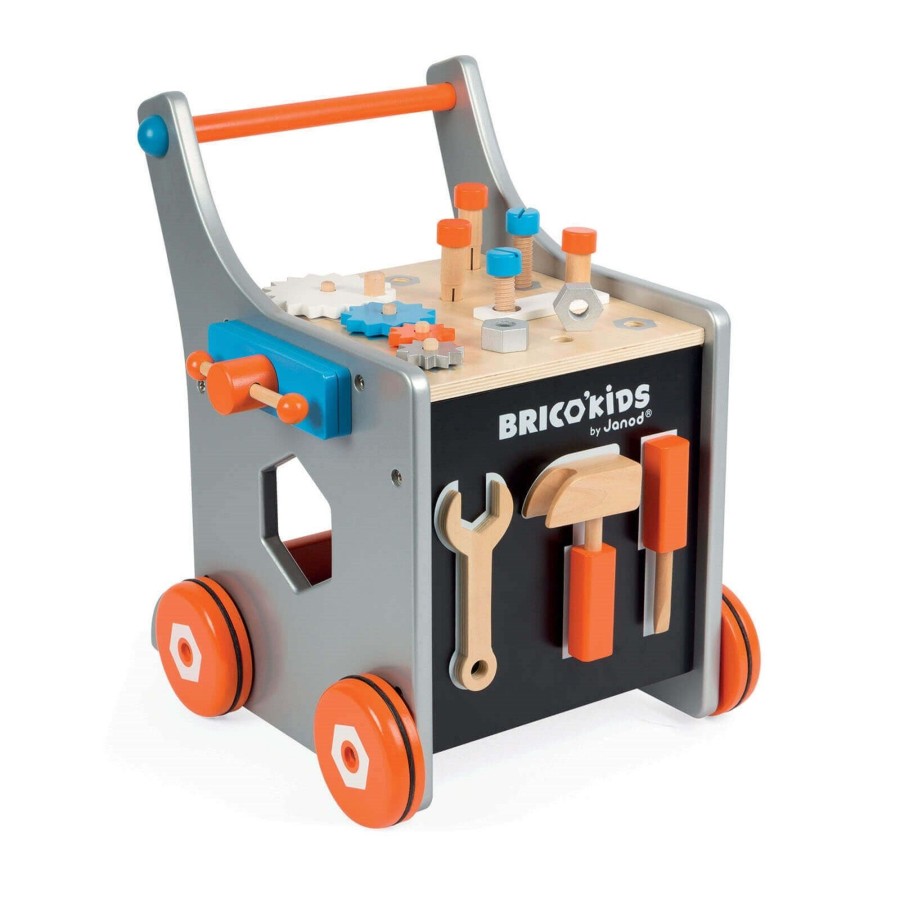 Toys Janod Tool Sets, Workbenches | Brico Kids Magnetic Diy Trolley