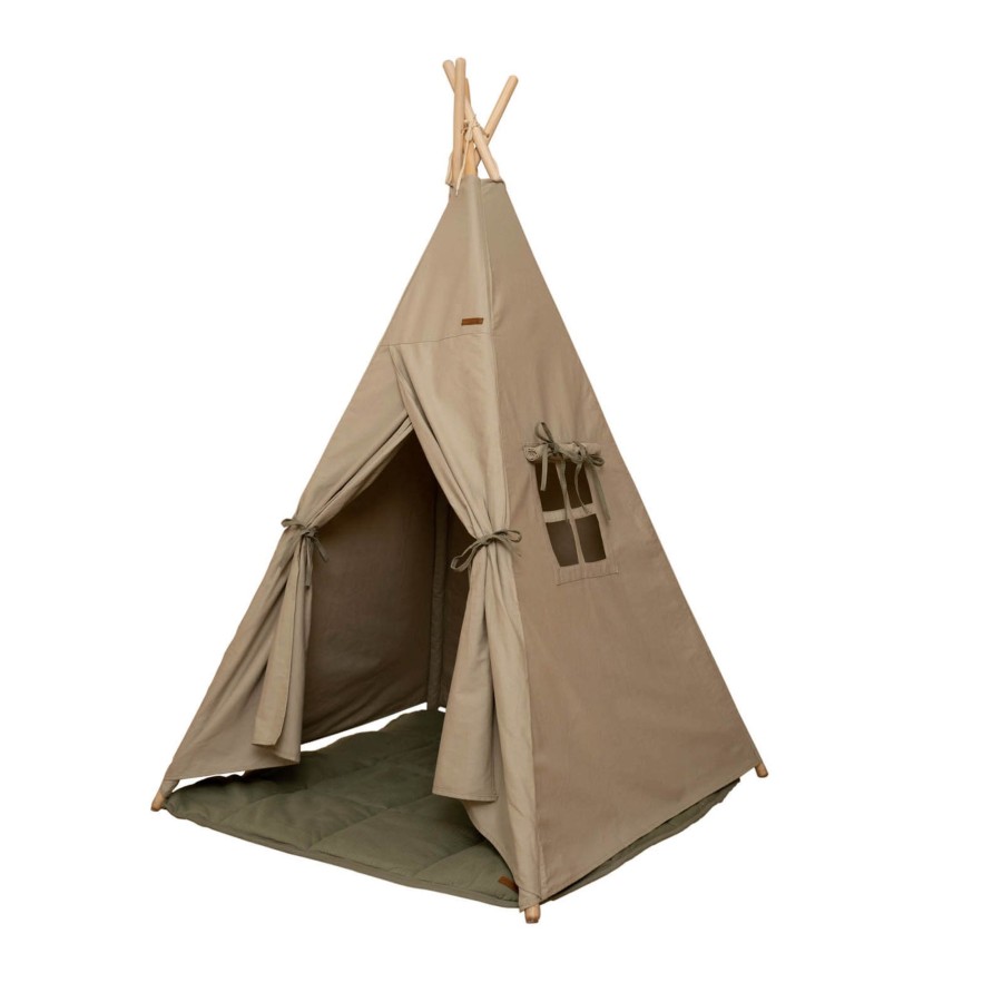 Toys Little Dutch Play Mats, Teepees | Teepee Tent Olive