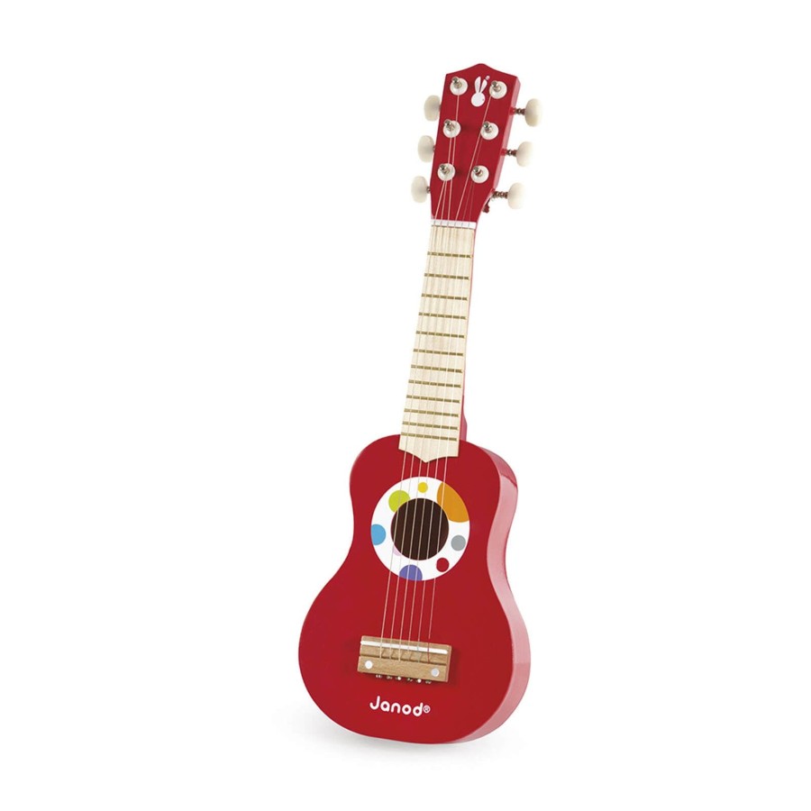 Toys Janod Musical Instruments | My First Confetti Guitar