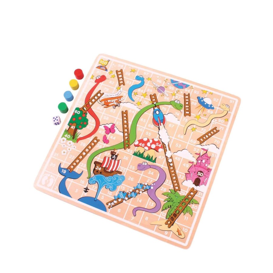 Toys Big Jigs Games, Puzzles, Jigsaws | Snakes And Ladders Game