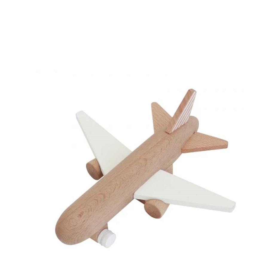 Toys Kiko and GG Wooden Toys | Hikoki Jet White