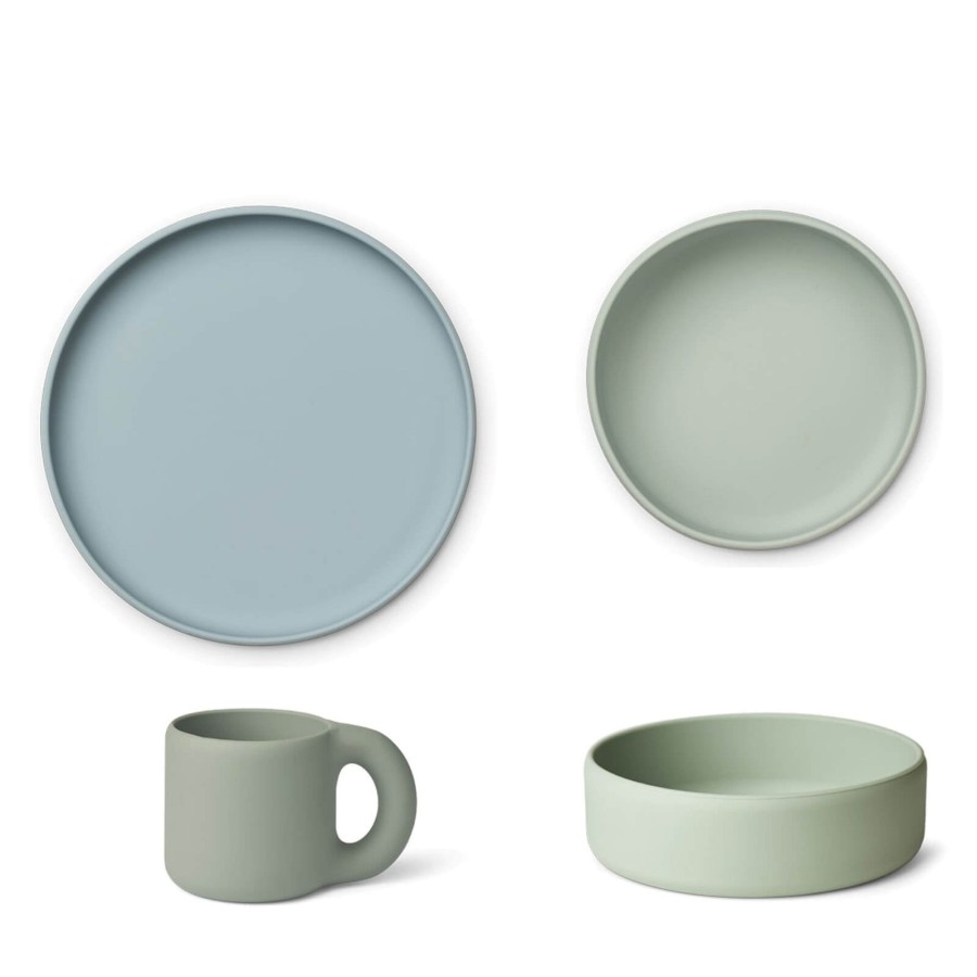 Home Liewood Dinner Sets | Andie Junior Set Green Multi Mix