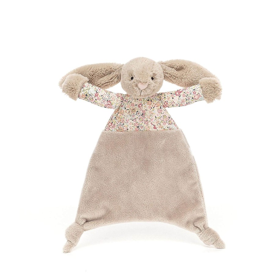 Toys Jellycat Soft Toys, Comforters | Blossom Bunny Comforter Bea Beige