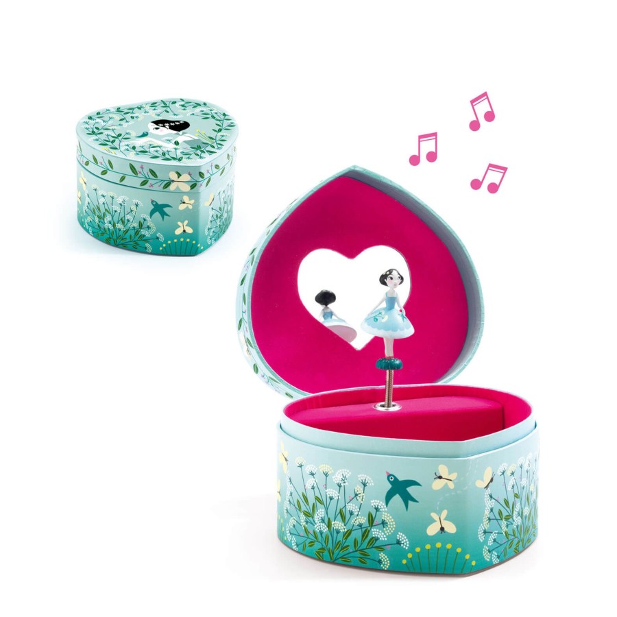 Toys Djeco Music, Money Boxes | Music Jewellery Box - Budding Dancer