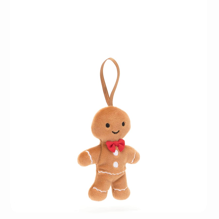 Toys Jellycat Soft Toys, Comforters | Festive Folly - Gingerbread Fred